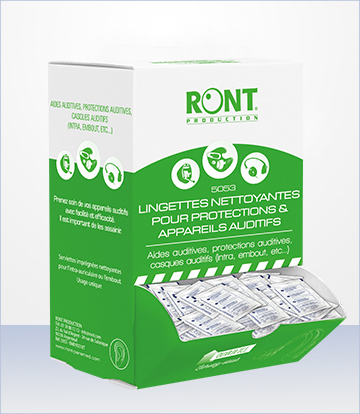 Audinell Lingettes Nettoyantes - 90 Pièces dans une Boîte pratique -  élaboré pour les Disposits Médicaux - élimine le Cérumen - Augmente la  durée de vie de l'Appareil Auditif : : Hygiène et Santé